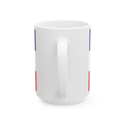 Flag of Yugoslavia 1943-1946 3-5 (Bosnia and Herzegovina) White Coffee Mug - Go Mug Yourself
