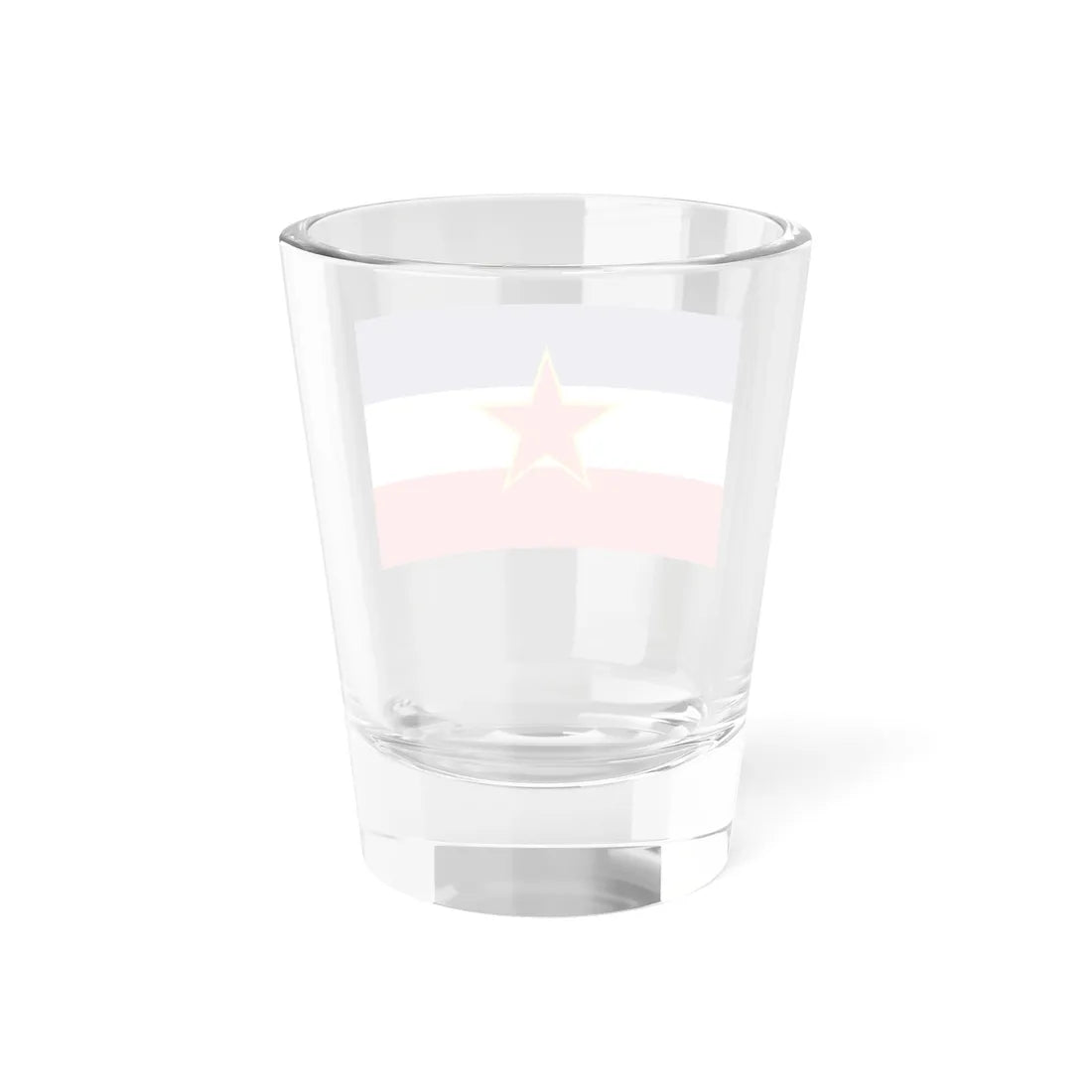 Flag of Yugoslavia 1946-1992 3-5 (Yugoslavia) Shot Glass 1.5oz - Go Mug Yourself