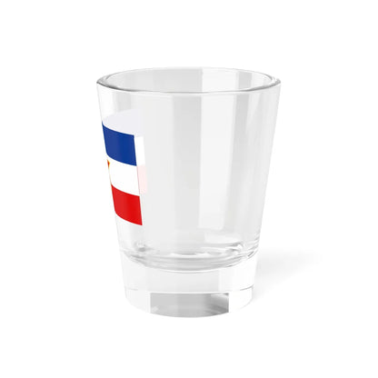 Flag of Yugoslavia 1946-1992 3-5 (Yugoslavia) Shot Glass 1.5oz - Go Mug Yourself