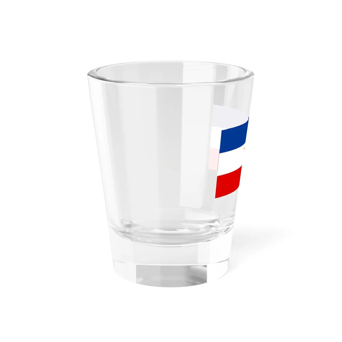 Flag of Yugoslavia 1946-1992 (Yugoslavia) Shot Glass 1.5oz - Go Mug Yourself