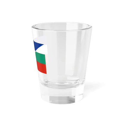Flag of Yugoslavia and Bulgaria (Bulgaria) Shot Glass 1.5oz - Go Mug Yourself