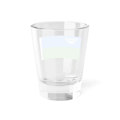 Flag of Yugra (Russia) Shot Glass 1.5oz - Go Mug Yourself