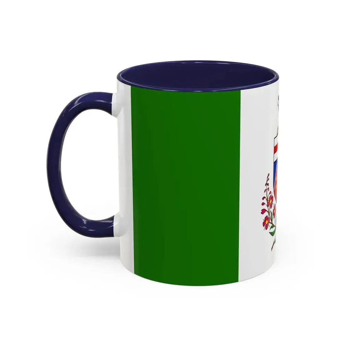 Flag of Yukon Canada - Accent Coffee Mug - Go Mug Yourself