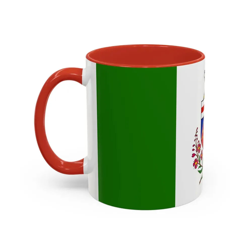 Flag of Yukon Canada - Accent Coffee Mug - Go Mug Yourself