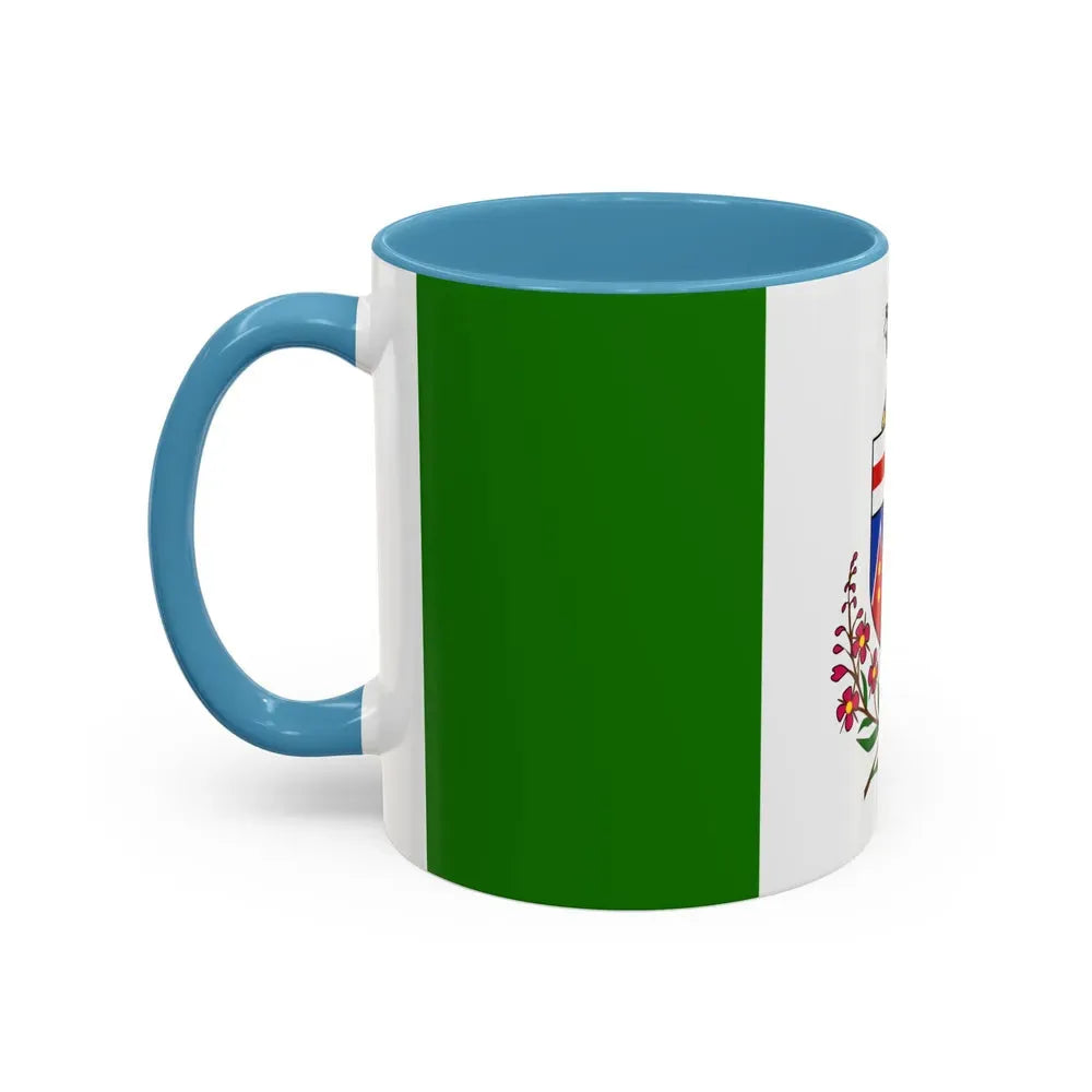 Flag of Yukon Canada - Accent Coffee Mug - Go Mug Yourself