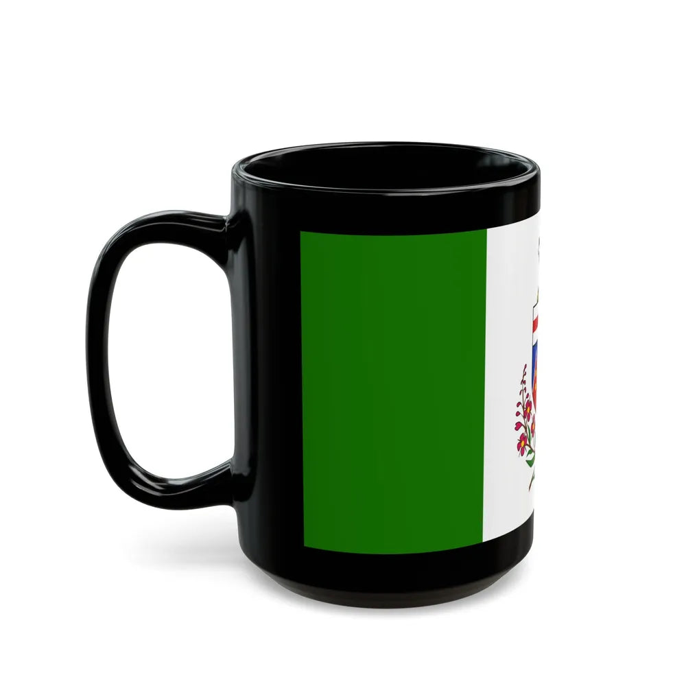 Flag of Yukon Canada - Black Coffee Mug-Go Mug Yourself