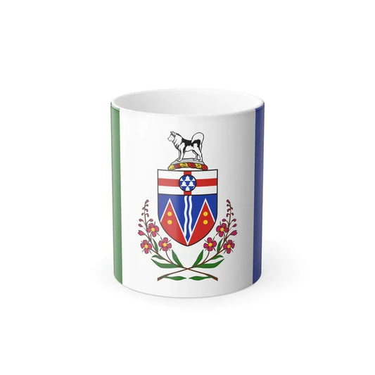 Flag of Yukon Canada - Color Changing Coffee Mug 11oz - Go Mug Yourself