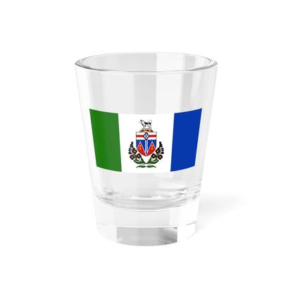 Flag of Yukon (Canada) Shot Glass 1.5oz 1.5oz - Go Mug Yourself
