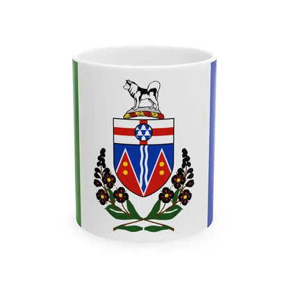 Flag of Yukon (Canada) White Coffee Mug 11oz - Go Mug Yourself