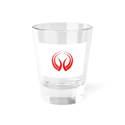 Flag of Yukuhashi Fukuoka (Japan) Shot Glass 1.5oz 1.5oz - Go Mug Yourself