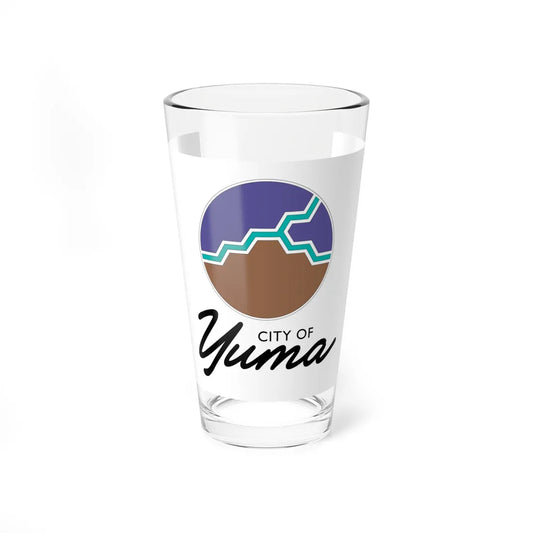 Flag of Yuma Arizona (United States) Pint Glass 16oz 16oz - Go Mug Yourself