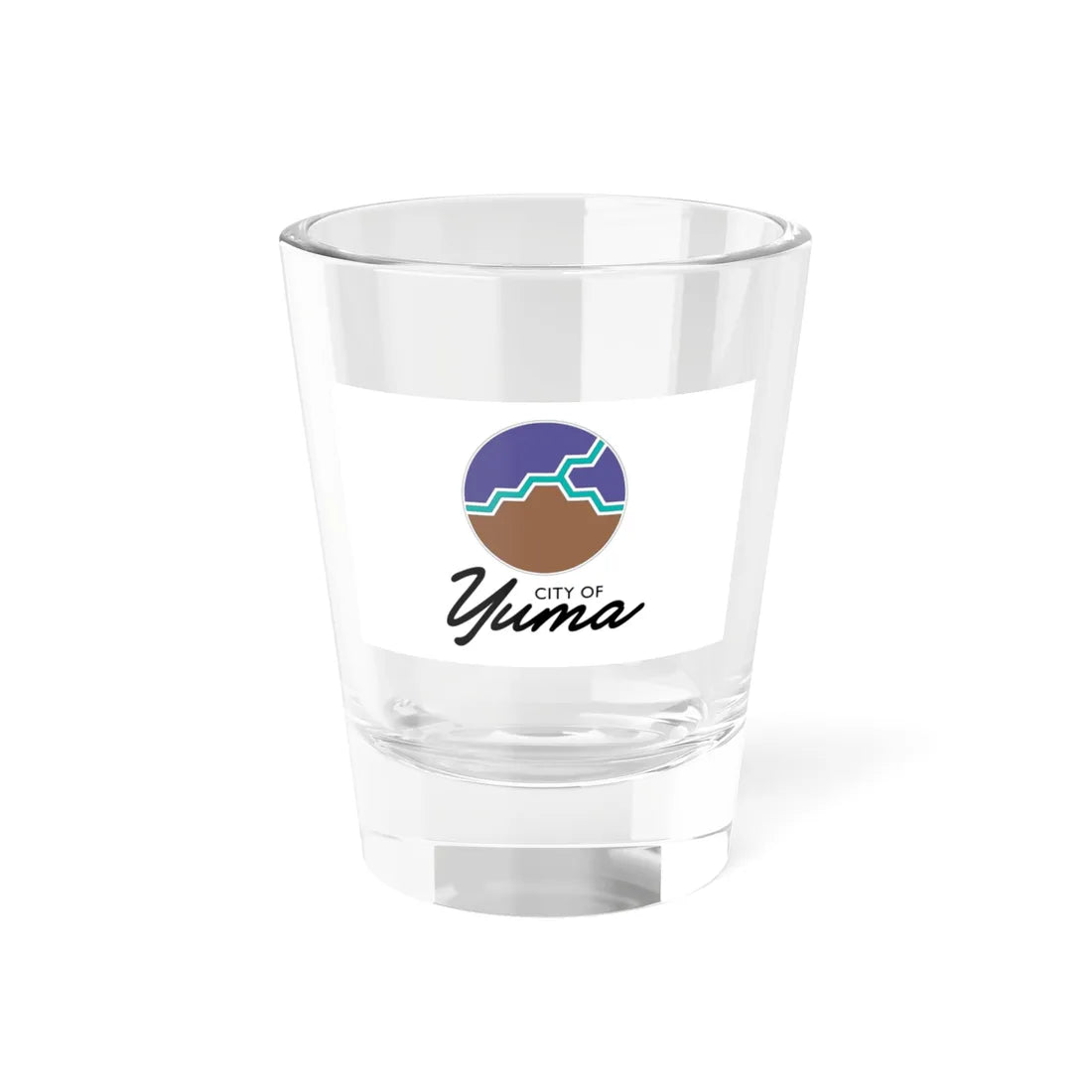 Flag of Yuma Arizona (United States) Shot Glass 1.5oz 1.5oz - Go Mug Yourself