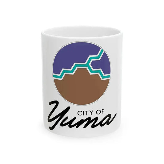 Flag of Yuma Arizona (United States) White Coffee Mug 11oz - Go Mug Yourself