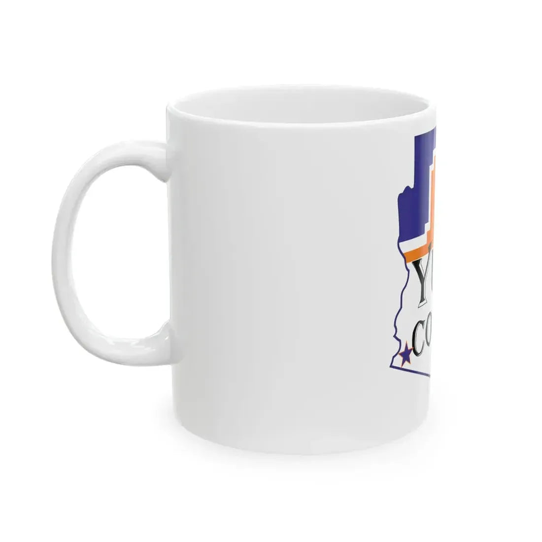 Flag of Yuma County Arizona (United States) White Coffee Mug - Go Mug Yourself