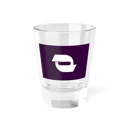 Flag of Yuni Hokkaido (Japan) Shot Glass 1.5oz 1.5oz - Go Mug Yourself