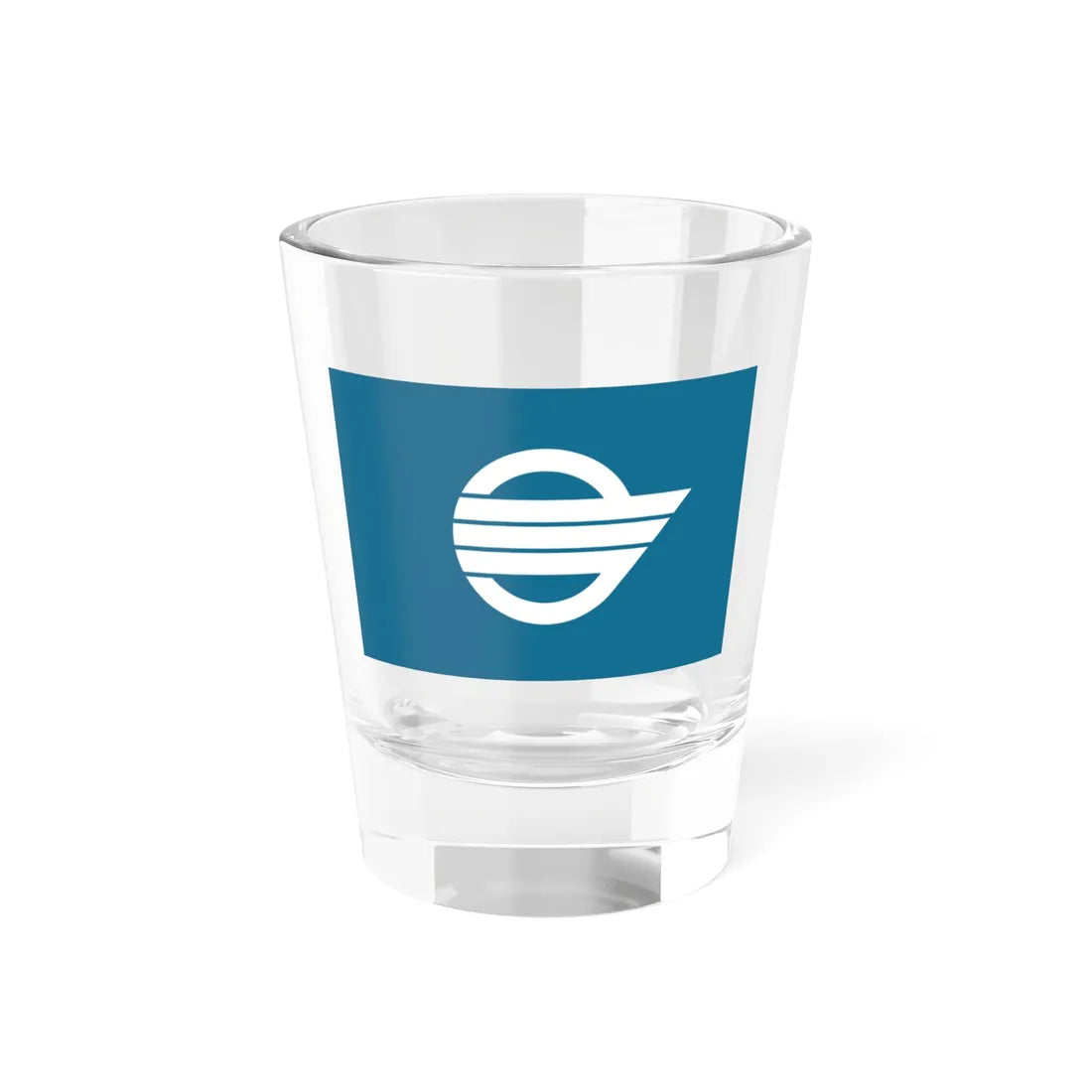 Flag of Yura Wakayama (Japan) Shot Glass 1.5oz 1.5oz - Go Mug Yourself