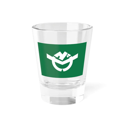 Flag of Yuza Yamagata (Japan) Shot Glass 1.5oz 1.5oz - Go Mug Yourself