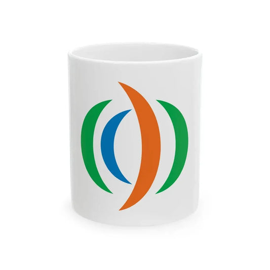 Flag of Yuzawa Akita (Japan) White Coffee Mug 11oz - Go Mug Yourself