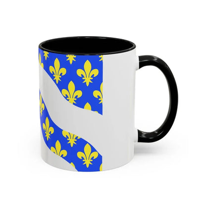 Flag of Yvelines France - Accent Coffee Mug - Go Mug Yourself