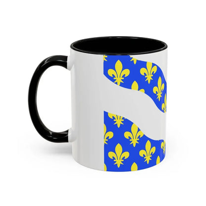 Flag of Yvelines France - Accent Coffee Mug - Go Mug Yourself