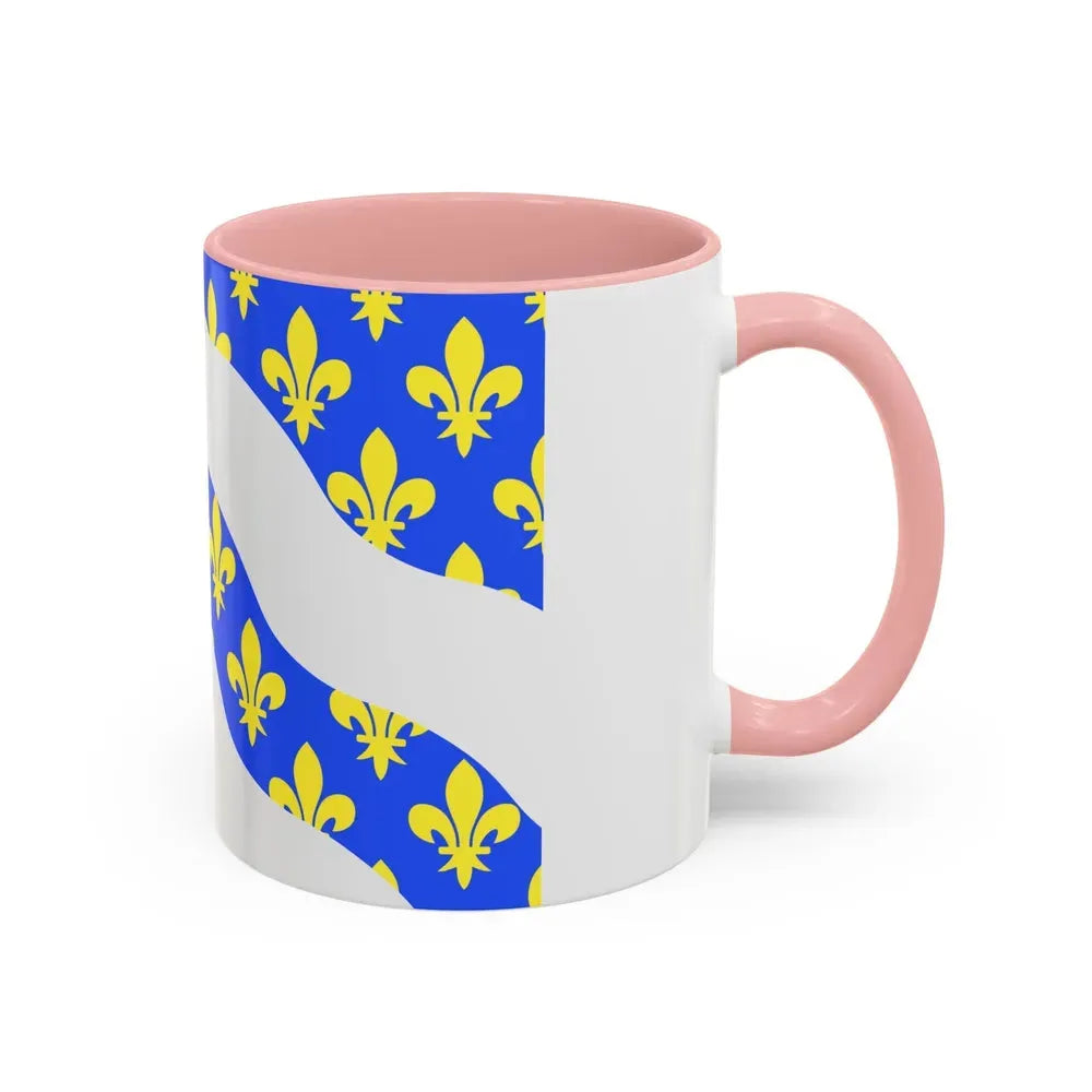 Flag of Yvelines France - Accent Coffee Mug - Go Mug Yourself