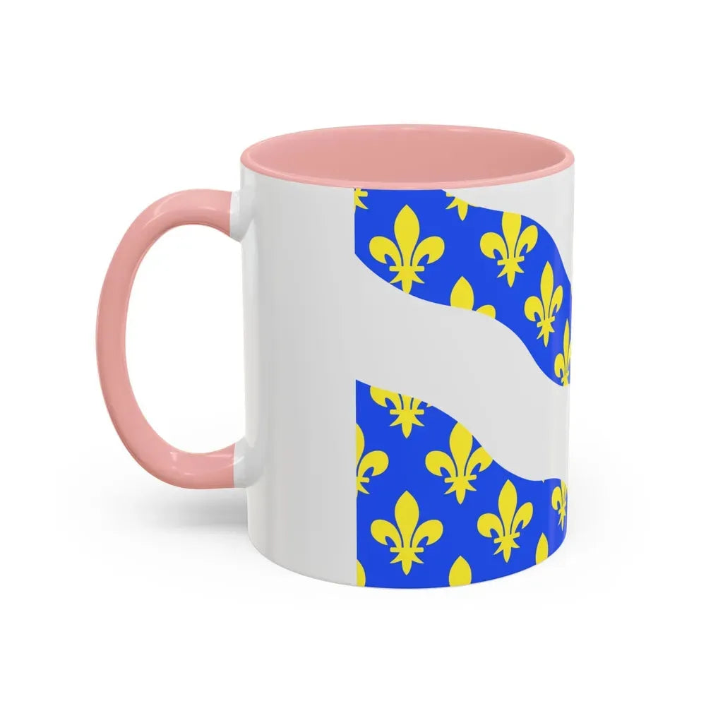 Flag of Yvelines France - Accent Coffee Mug - Go Mug Yourself