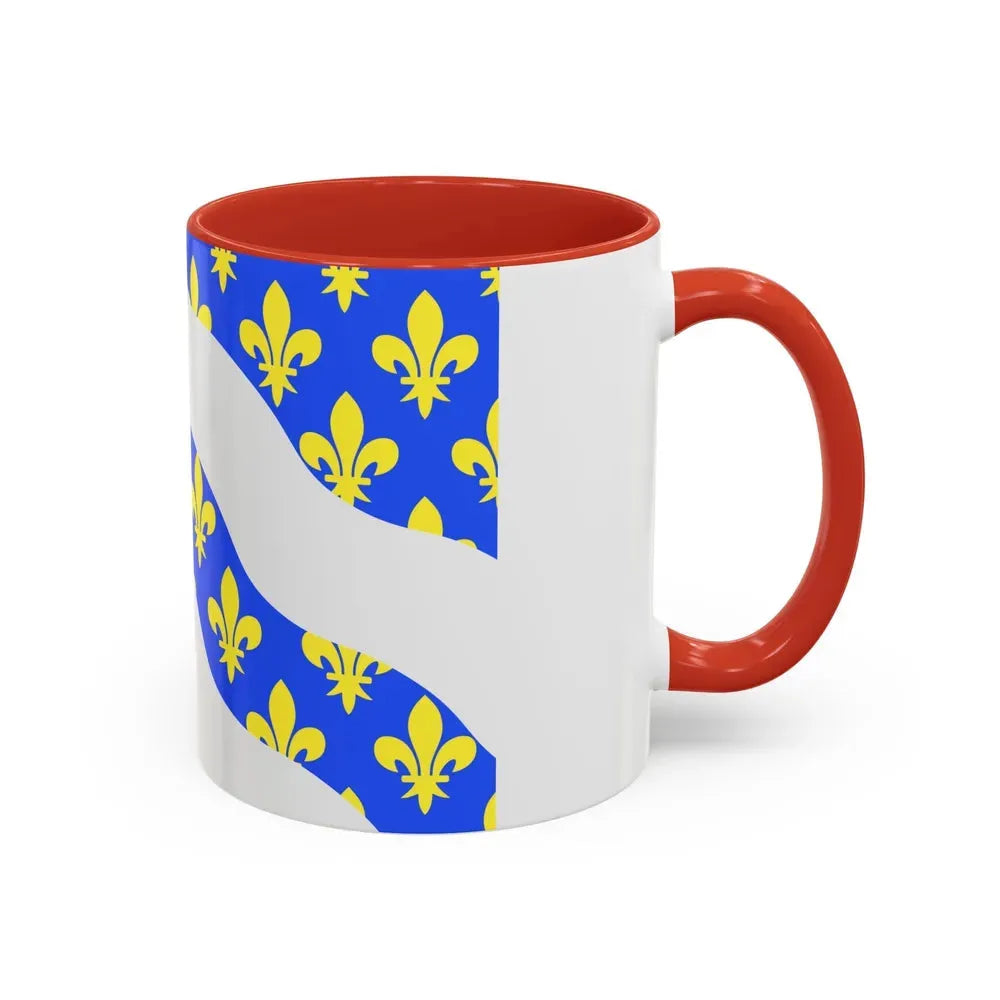 Flag of Yvelines France - Accent Coffee Mug - Go Mug Yourself