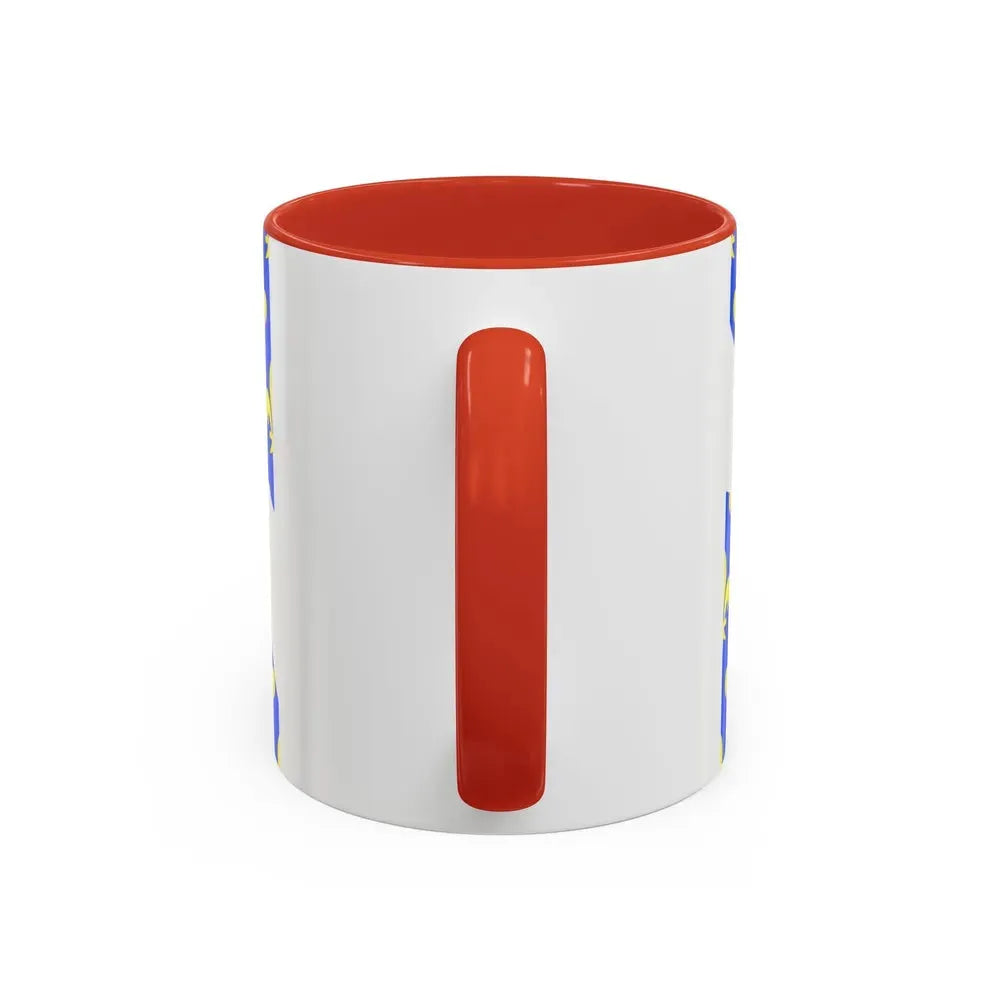 Flag of Yvelines France - Accent Coffee Mug - Go Mug Yourself