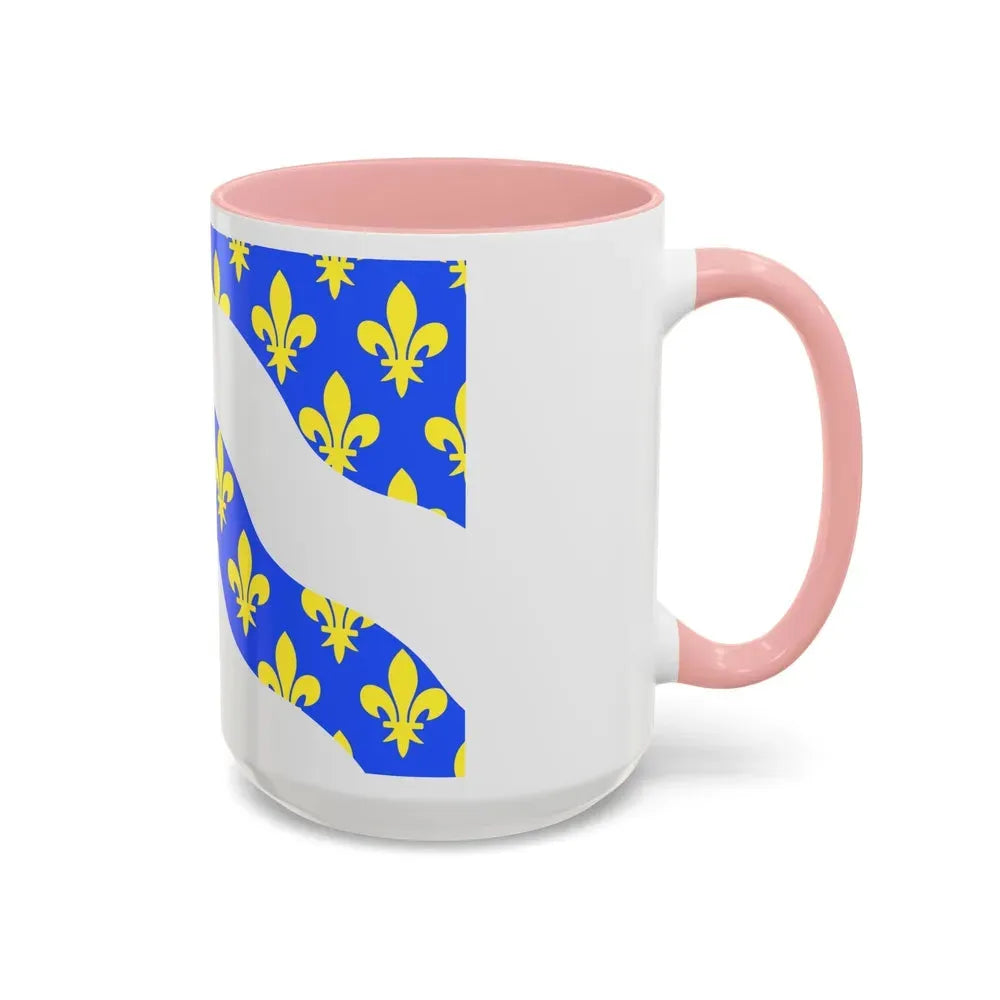 Flag of Yvelines France - Accent Coffee Mug - Go Mug Yourself