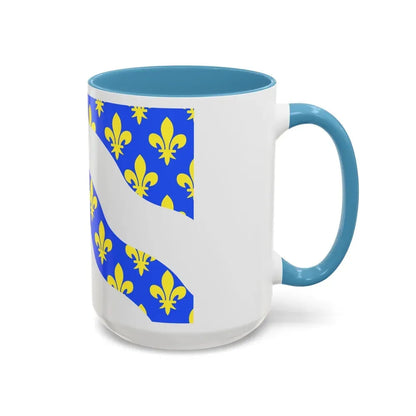 Flag of Yvelines France - Accent Coffee Mug - Go Mug Yourself