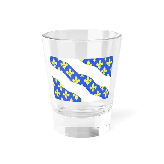 Flag of Yvelines France - Shot Glass 1.5oz 1.5oz - Go Mug Yourself