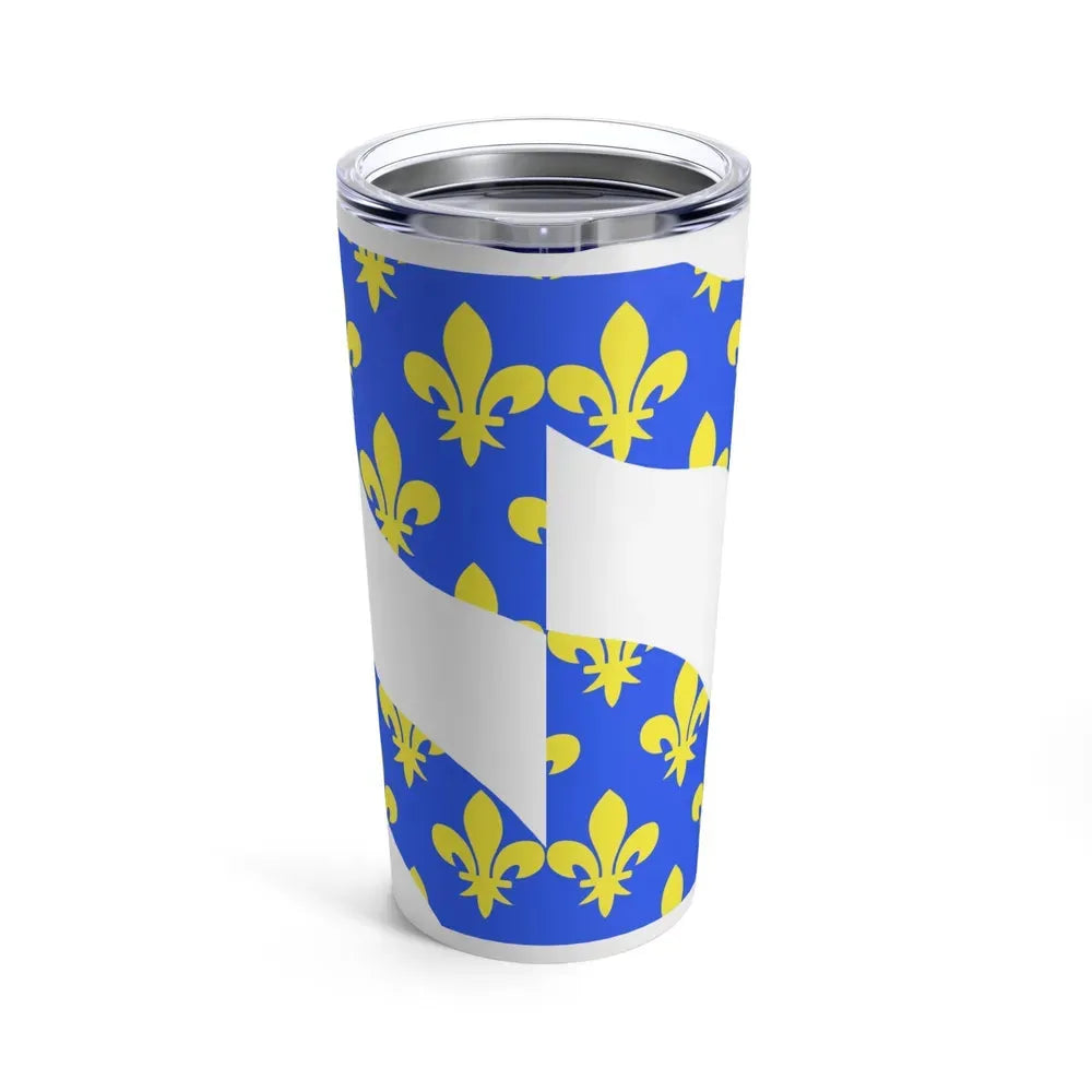 Flag of Yvelines France - Tumbler 20oz - Go Mug Yourself