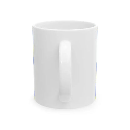Flag of Yvelines France - White Coffee Mug - Go Mug Yourself