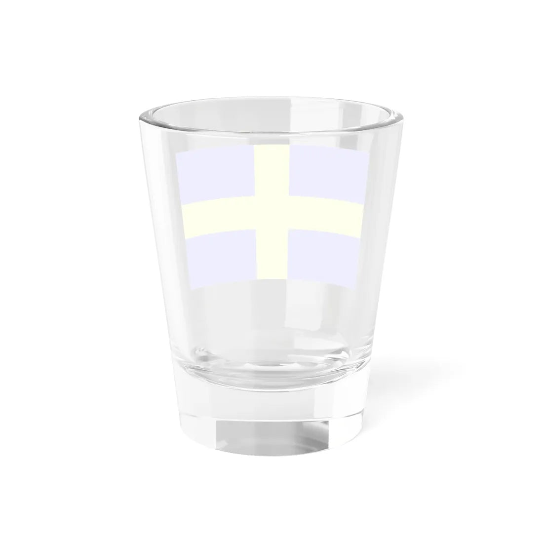 Flag of Yvoire (France) Shot Glass 1.5oz - Go Mug Yourself