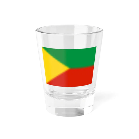 Flag of Zabaykalsky Krai (Russia) Shot Glass 1.5oz 1.5oz - Go Mug Yourself