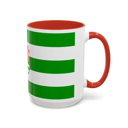 Flag of Zagreb County Croatia - Accent Coffee Mug - Go Mug Yourself