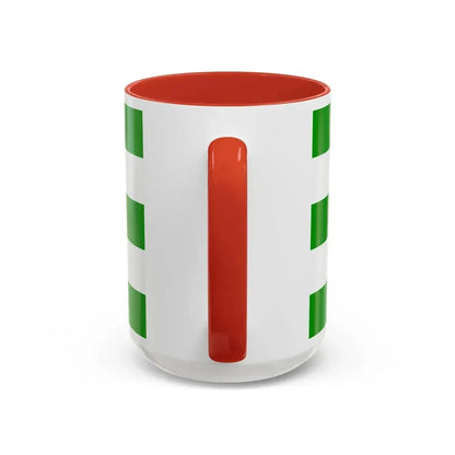Flag of Zagreb County Croatia - Accent Coffee Mug - Go Mug Yourself