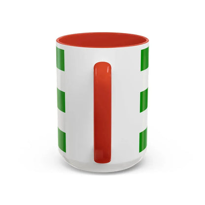 Flag of Zagreb County Croatia - Accent Coffee Mug - Go Mug Yourself