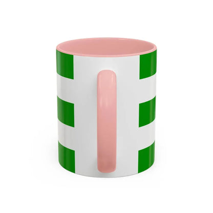 Flag of Zagreb County Croatia - Accent Coffee Mug - Go Mug Yourself