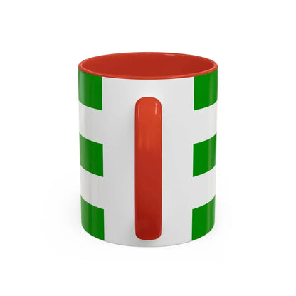 Flag of Zagreb County Croatia - Accent Coffee Mug - Go Mug Yourself
