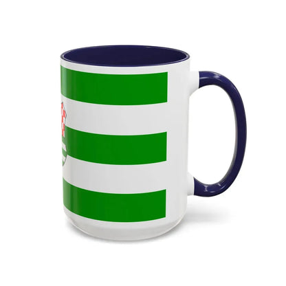 Flag of Zagreb County Croatia - Accent Coffee Mug - Go Mug Yourself