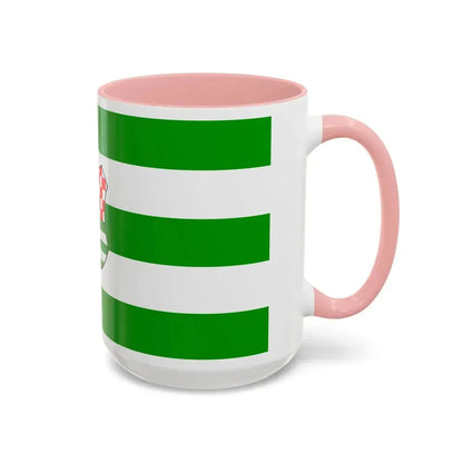 Flag of Zagreb County Croatia - Accent Coffee Mug - Go Mug Yourself