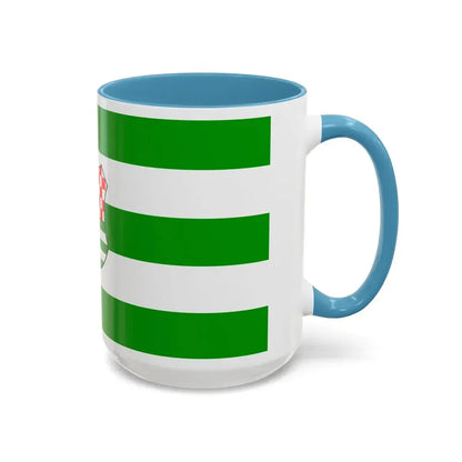 Flag of Zagreb County Croatia - Accent Coffee Mug - Go Mug Yourself