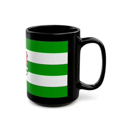 Flag of Zagreb County Croatia - Black Coffee Mug - Go Mug Yourself