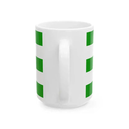 Flag of Zagreb County Croatia - White Coffee Mug - Go Mug Yourself