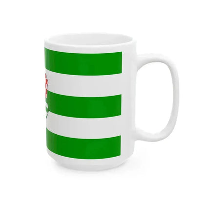 Flag of Zagreb County Croatia - White Coffee Mug - Go Mug Yourself