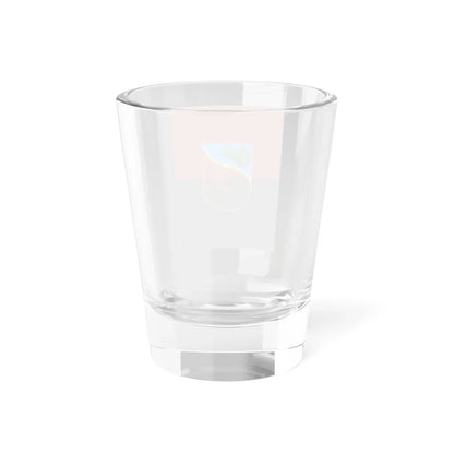 Flag of Zajas Municipality North Macedonia (North Macedonia) Shot Glass 1.5oz - Go Mug Yourself