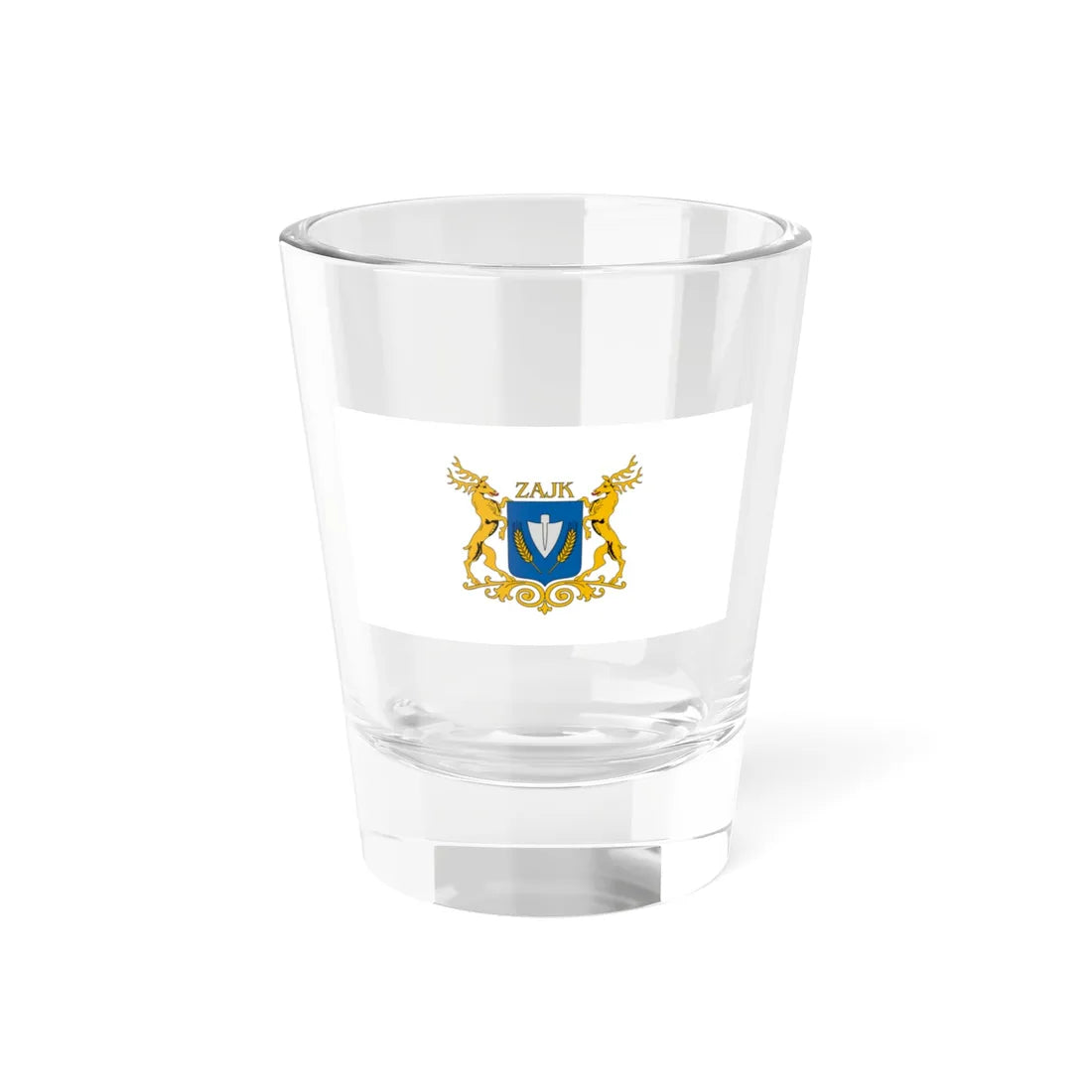 Flag of Zajk (Hungary) Shot Glass 1.5oz 1.5oz - Go Mug Yourself