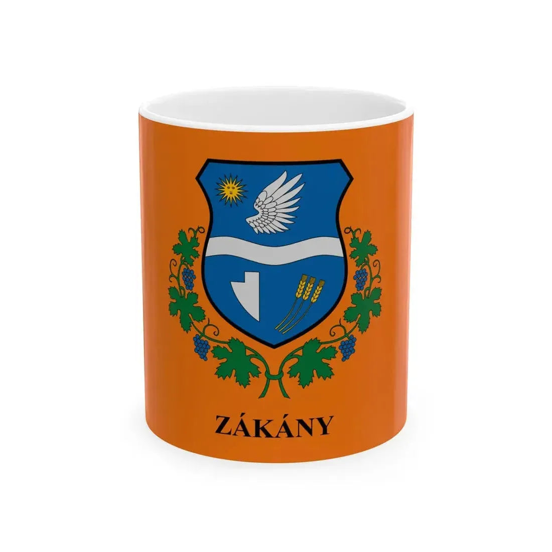 Flag of Zakany (Hungary) White Coffee Mug 11oz - Go Mug Yourself