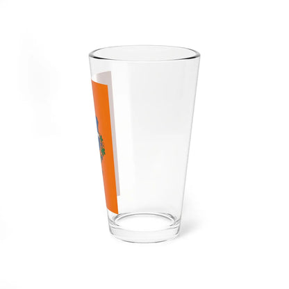 Flag of Zakany vertical (Hungary) Pint Glass 16oz - Go Mug Yourself